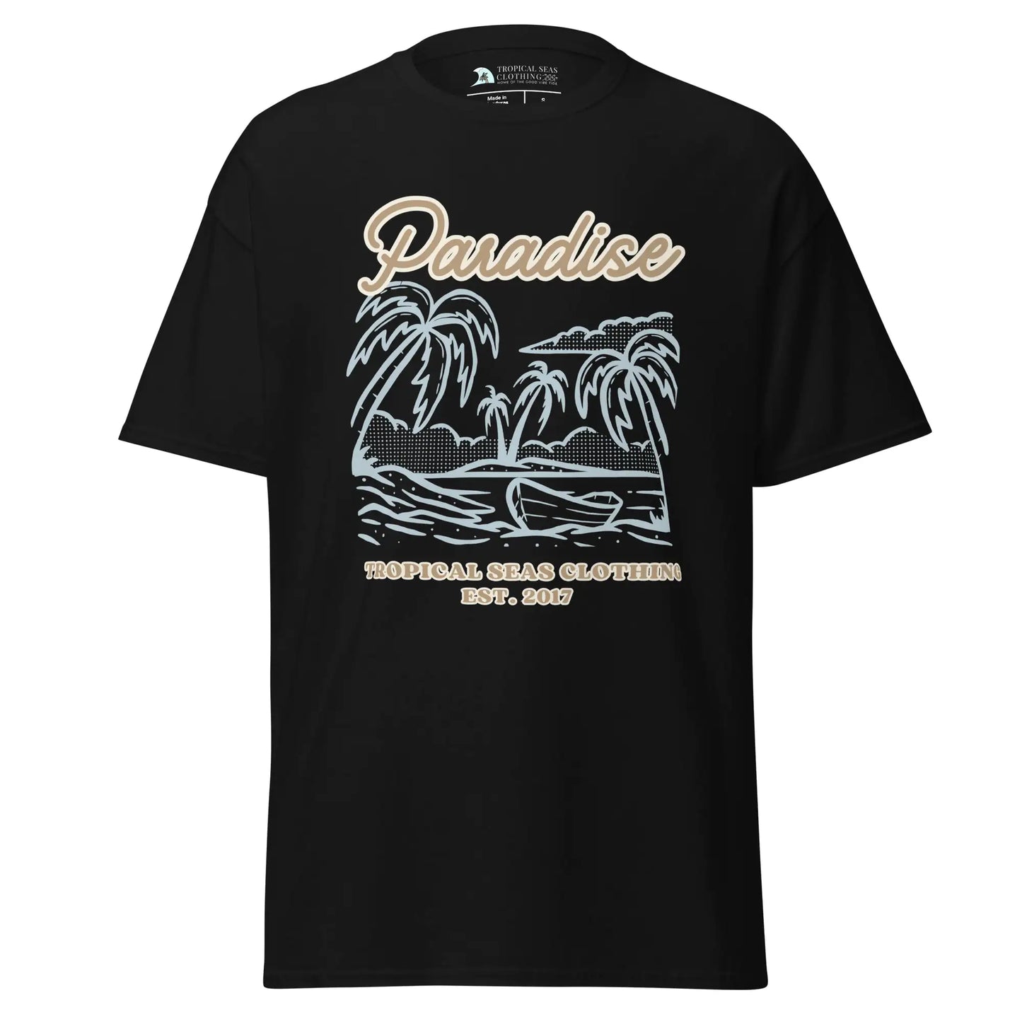 Tropical Shoreline Cotton Tee