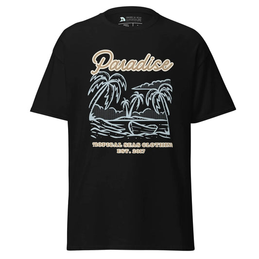 Tropical Shoreline Cotton Tee