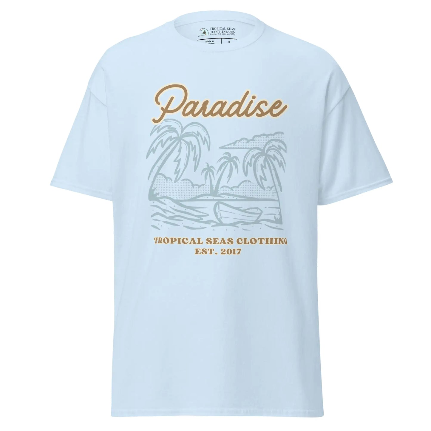 Tropical Shoreline Cotton Tee