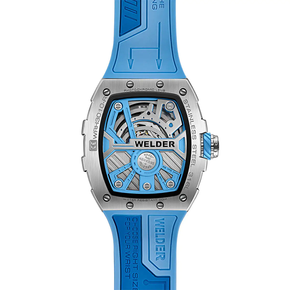 Welder Moody Chrono WRH3010-R Unisex Timepiece